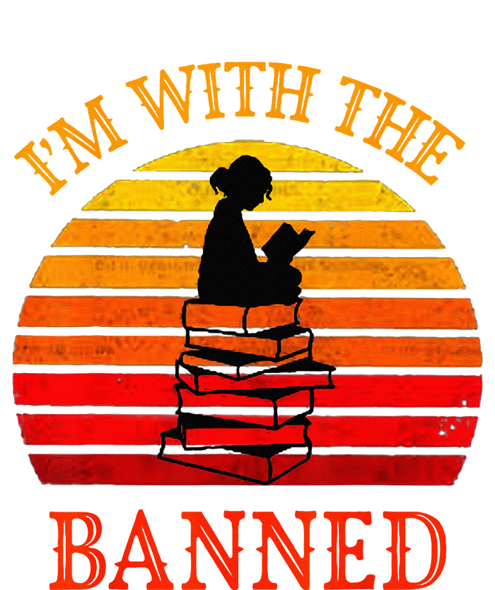 I'm With The Banned Books I Read Banned Books Lovers T-Shirt