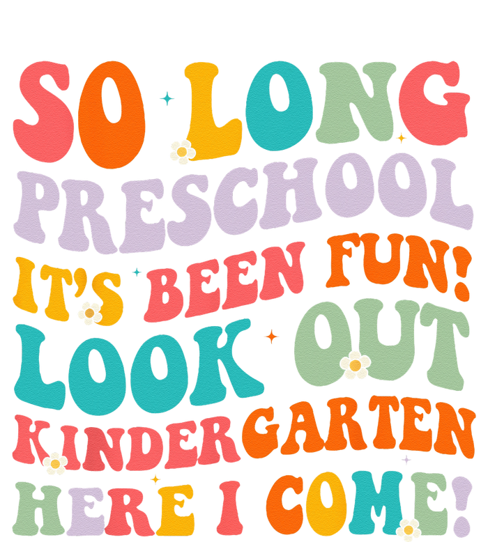 So Long Preschool Kindergarten Here I Come Graduation Kids Long Sleeve Shirt