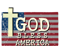 God Bless America 4th Of July Usa American Patriotic Great Gift Bumper Sticker