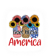 God Bless America Mason Jar 4th Of July Christian Patriotic Gift T-Shirt