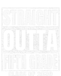 Straight Outta Fifth Grade Graduation Class 2030 5th Grade Kids Long Sleeve Shirt