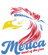 4th Of July Merica Mullet Eagle Independence Day Us Flag Gift Kids Tie-Dye T-Shirt