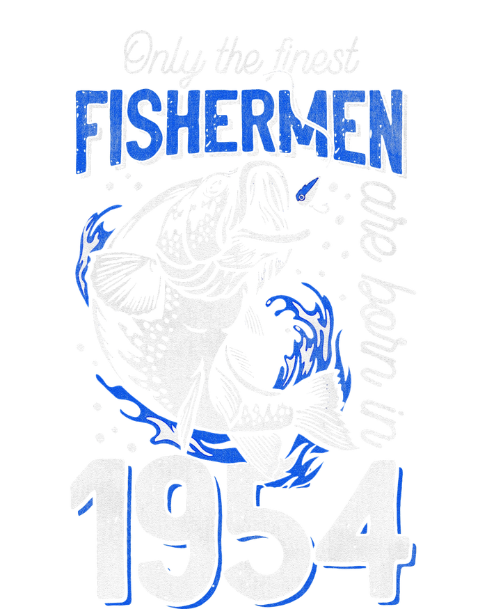 Gift For 66 Years Old Fishing Fisherman 1954 66th Birthday T-Shirt