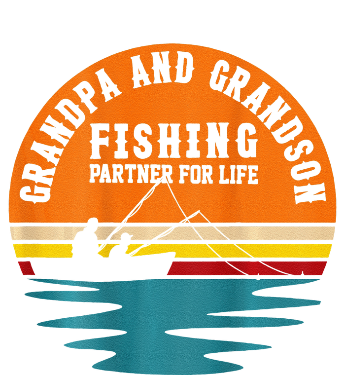 Funny Grandpa And Grandson Fans Of Fishing Hook And Reel City Backpack