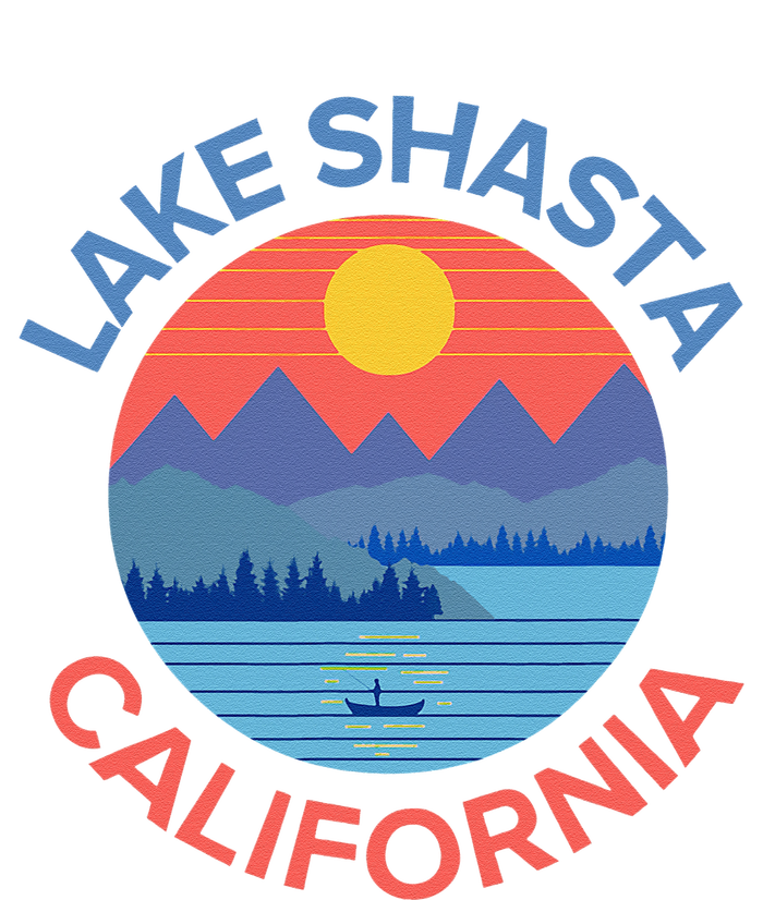 Lake Shasta Fishing Hiking Camping Premium Hoodie