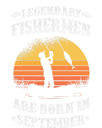 Legendary Fishermen Are Born In September Fishing Gift Poster