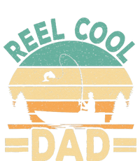 Funny Reel Cool Dad Fishing Fisherman Daddy Fathers Day Womens Cotton Relaxed Long Sleeve T-Shirt