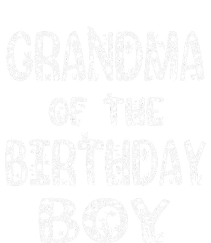 Grandma Of The Birthday Fishing Lover Bday Party Kids T-Shirt