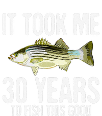 Funny Striped Bass Fishing 30th Birthday 30 Years To Fish Legacy Cool Fit Booney Bucket Hat