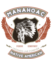 Manahoac Tribe Native American Indian Pride Respect Retro Cute Gift Tie Dye Hoodie