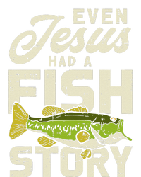 Jesus Fish Story Fisherman God Christ Fishing Christian Gift Ladies Long Sleeve Shirt