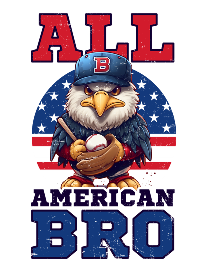 All American Bro Eagle Design 4th Of July Baseball Great Gift Tank Top