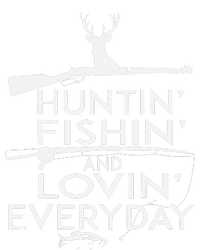 Hunting Fishing And Loving Everyday Country Women's Knotted Racerback Tank