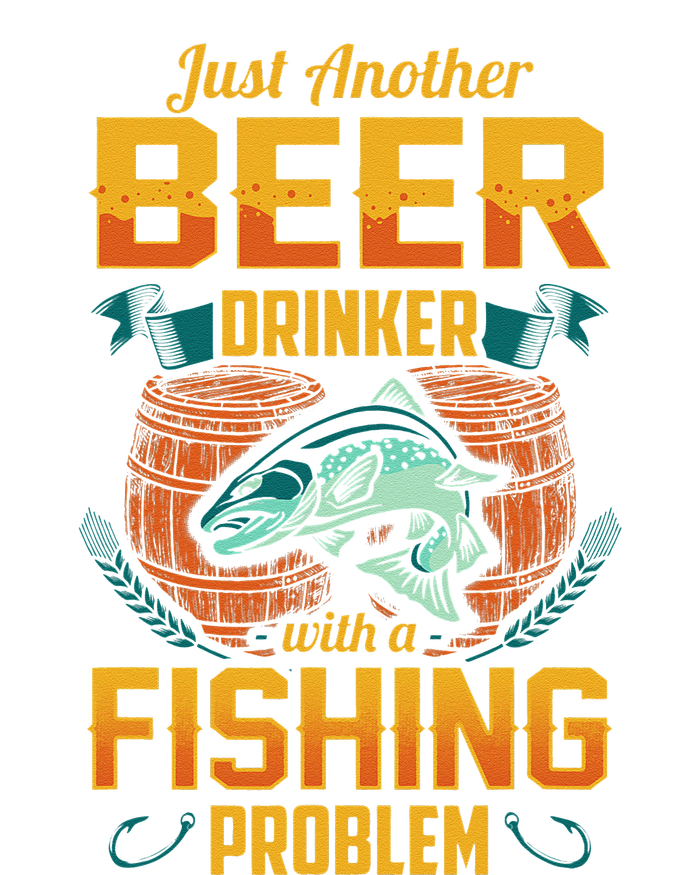 Just Another Beer Drinker With A Fishing Problem Women's Racerback Tank