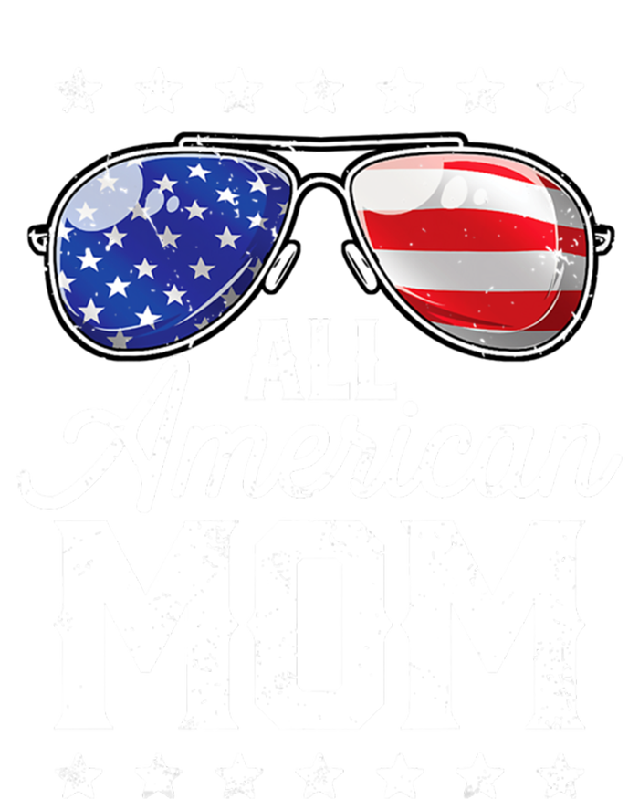 All American Mom 4th Of July Mothers Day Mommy Cool Gift Canvas