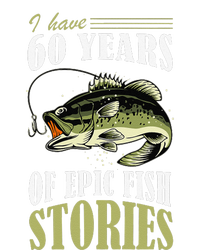 I Have 60 Years Of Epic Fish Stories Fishing Themed Birthday T-Shirt