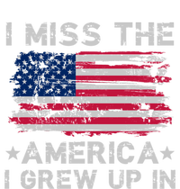 I Miss The America I Grew Up In Grunge Old Usa Flag Meaningful Gift T-Shirt