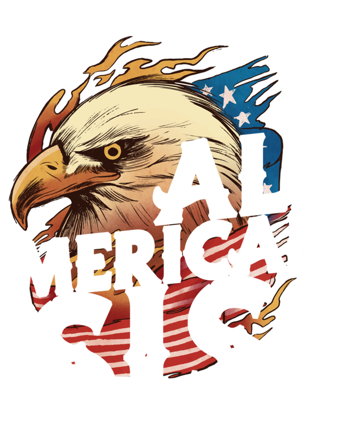 All Merican Sis 4th Of July Eagle Usa Flag American Sister Gift Sweatshirt Cinch Pack Bag