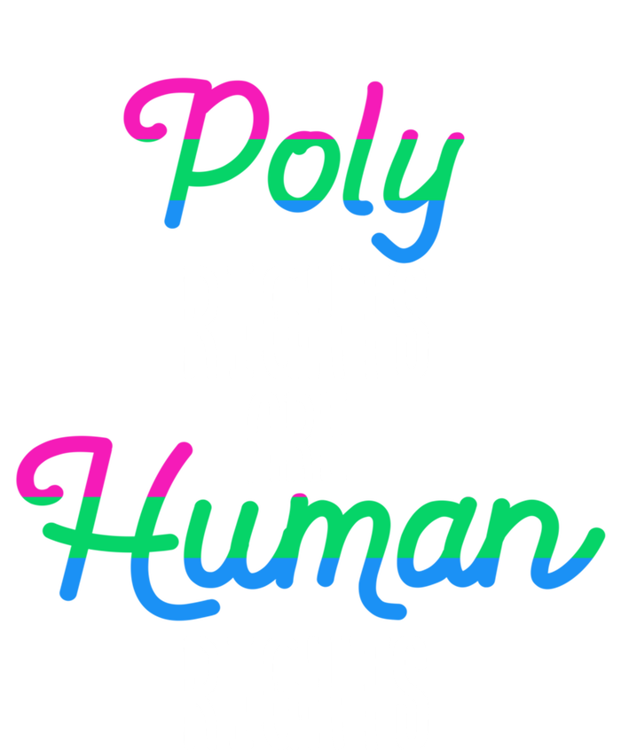 Polysexual Poly Rights Are Hu Rights Equality Lgbt Gay Gift V-Neck T-Shirt