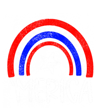 American America `Merica Rainbow Flag Patriotic 4th Of July Great Gift T-Shirt