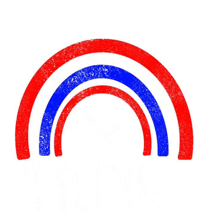 American America `Merica Rainbow Flag Patriotic 4th Of July Great Gift T-Shirt