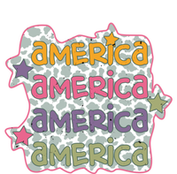 Retro America Star Gift T-Shirt