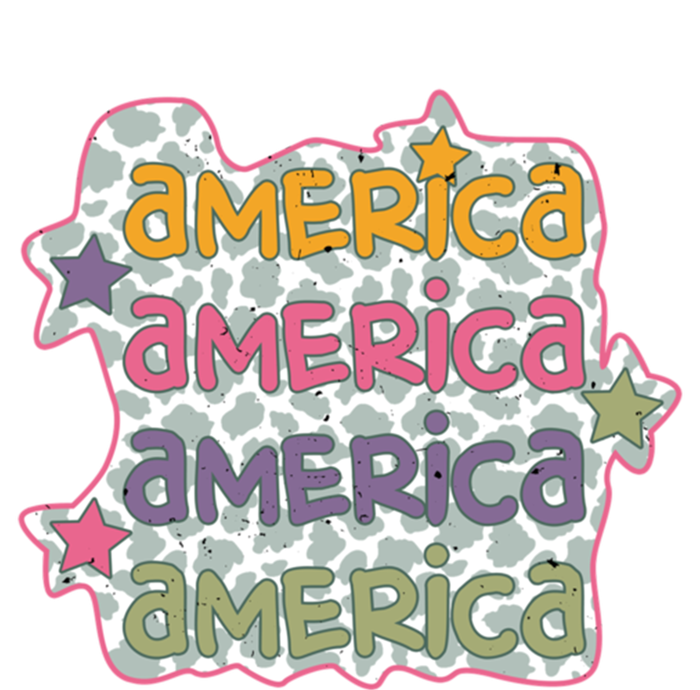 Retro America Star Gift T-Shirt