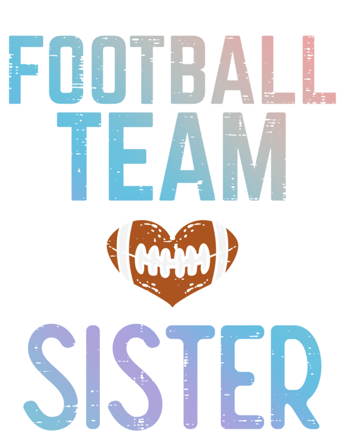 American Football Team Sister Family Match Sis Gift Ladies Long Sleeve Shirt