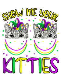 Show Me Your Kitties Cute Cat Masked Mardi Gras Cat Lovers Cute Gift Short Acrylic Beanie