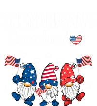 Shenanigans Coordinator Happy 4th Of July Gnomes Patriotic Gift Pom Pom 12in Knit Beanie