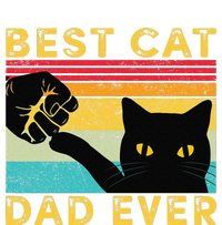 Best Cat Dad Ever Funny Cat Daddy Fist Bump Fathers Day Tall Long Sleeve T-Shirt