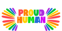 Proud Hu Rainbow Valentine Colorful For Lgbtq Community Gift Kids Sweatshirt