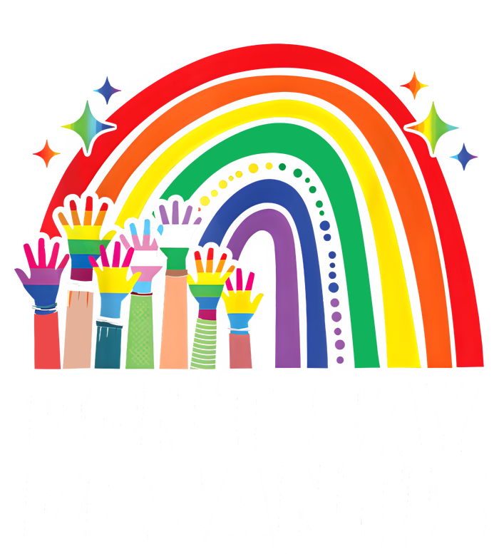 Raibow Dont Say Desantis Florida Anti LGBTQ PosiCharge RacerMesh Polo