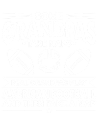 Some Grandfather Naps Real Grandpa Play American Football Gift Sustainable Beanie