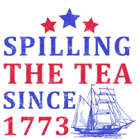 Vintage 4Th July Spilling The Tea Since 1773 Fourth Of July 12 oz Stainless Steel Tumbler Cup