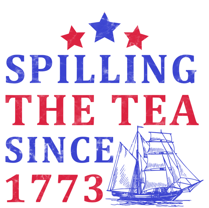 Vintage 4Th July Spilling The Tea Since 1773 Fourth Of July 12 oz Stainless Steel Tumbler Cup