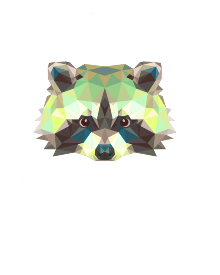 Raccoon Trash Panda Cool Gift Always Be Yourself Kids Tie-Dye T-Shirt