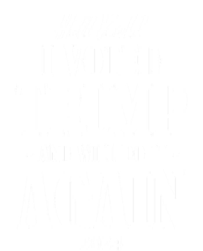 Hell Yeah I Voted Trump 2024 Ladies Essential Tank