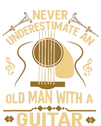 Never Underestimate An Old Man With A Guitar Acoustic Player Cooling Performance Long Sleeve Crew