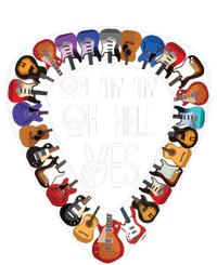 Oh Mys My Oh Hells Yes Retro Petty Guitar Music Lover Hoodie