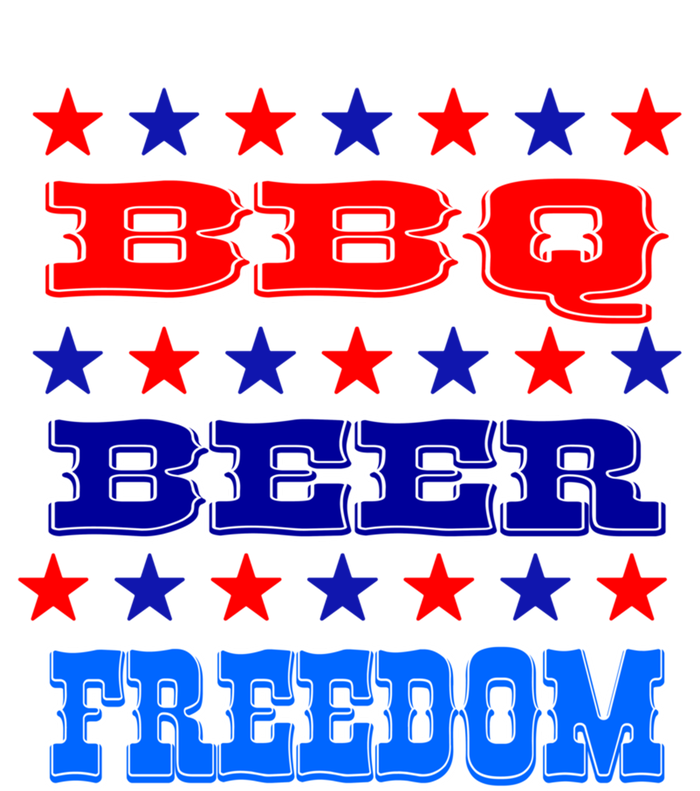 4th July Bbq Beer Freedom Gift America Proud American Meaningful Gift Tie-Dye T-Shirt