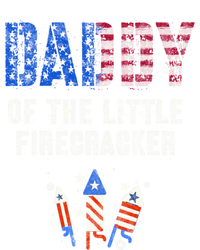 4th July Dad Of The Little Firecracker Birthday Squad Gift T-Shirt