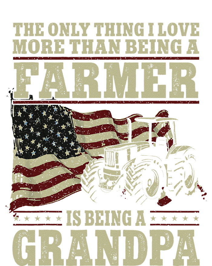 Farming Farmer Grandpa Vintage Tractor American Flag The Women's Perfect Tri Tunic Long Sleeve Shirt