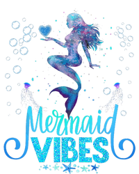 Mermaid Vibes Party Mermaid Tail Matching Family Halloween Women's Fleece Hoodie