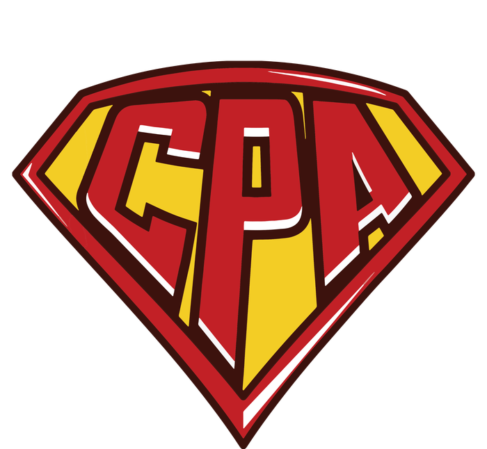 Accountant Superhero CPA T Finance Tee T-Shirt