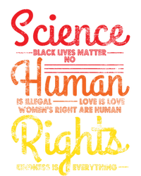 Science Blm Hu Rights Black Lives Pride Kindness Gift Kids Long Sleeve Shirt