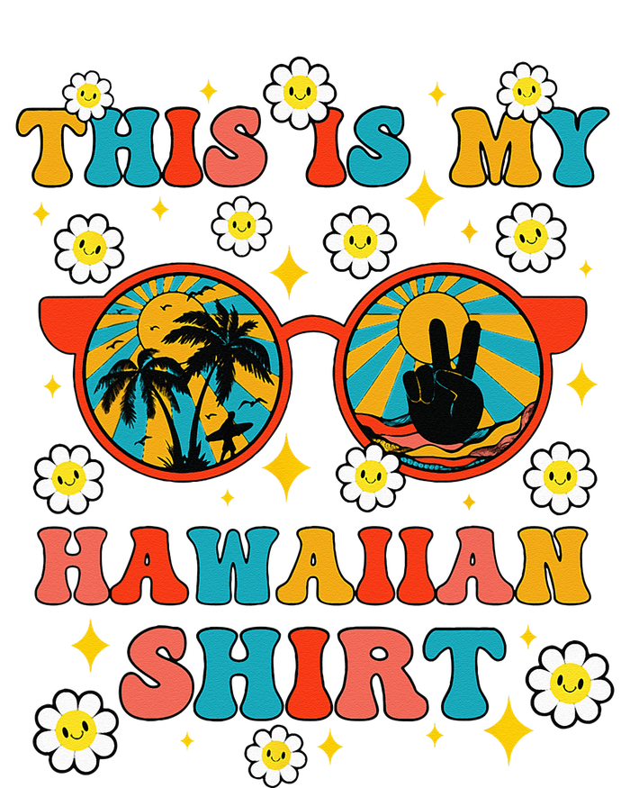 This Is My Hawaiian Groovy Tropical Party Hawaii Funny Kids T-Shirt