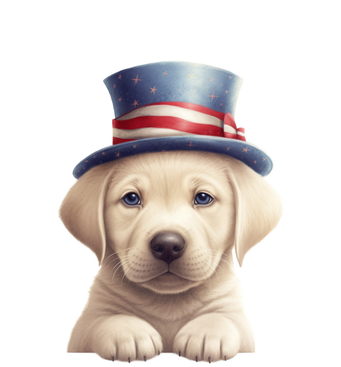 Labrador Puppy USA Flag American Dogs Patriotic 4th Of July Kids Hoodie