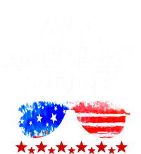 All American Dude 4th Of July Patriotic Family Sunglasses Cute Gift Tie Dye Hoodie