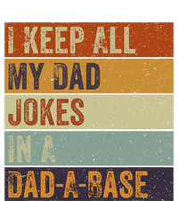 I Keep All My Dad Jokes In A Dadabase Vintage Father Dad Women's Fleece Hoodie